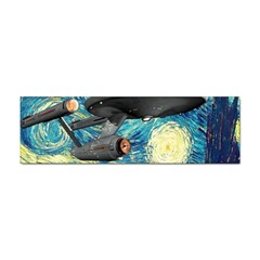 Star Trek Starship The Starry Night Van Gogh Sticker (bumper) by Semog4