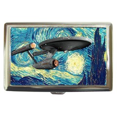 Star Trek Starship The Starry Night Van Gogh Cigarette Money Case by Semog4