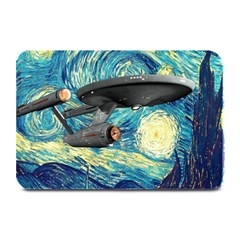 Star Trek Starship The Starry Night Van Gogh Plate Mats by Semog4