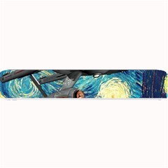 Star Trek Starship The Starry Night Van Gogh Small Bar Mat by Semog4