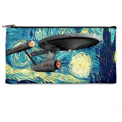 Star Trek Starship The Starry Night Van Gogh Pencil Case by Semog4