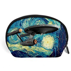 Star Trek Starship The Starry Night Van Gogh Accessory Pouch (large) by Semog4