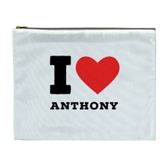 I Love Anthony  Cosmetic Bag (xl) by ilovewhateva