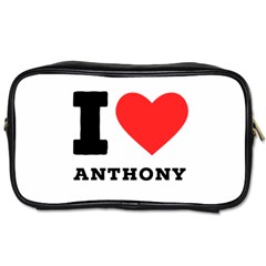 I Love Anthony  Toiletries Bag (two Sides) by ilovewhateva