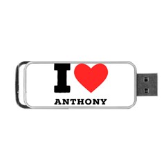 I Love Anthony  Portable Usb Flash (two Sides) by ilovewhateva