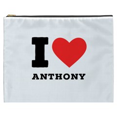 I Love Anthony  Cosmetic Bag (xxxl) by ilovewhateva