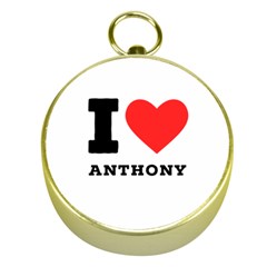 I Love Anthony  Gold Compasses by ilovewhateva