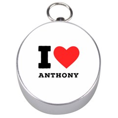 I Love Anthony  Silver Compasses by ilovewhateva