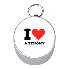 I Love Anthony  Mini Silver Compasses by ilovewhateva