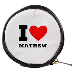 I Love Mathew Mini Makeup Bag by ilovewhateva