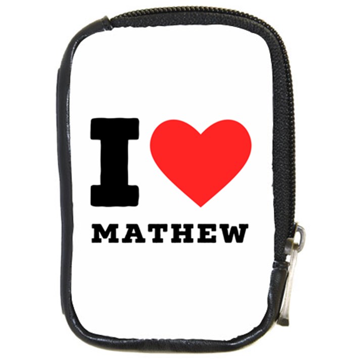 I love mathew Compact Camera Leather Case