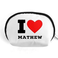 I Love Mathew Accessory Pouch (medium) by ilovewhateva