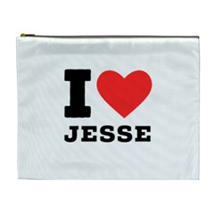 I Love Jesse Cosmetic Bag (xl) by ilovewhateva