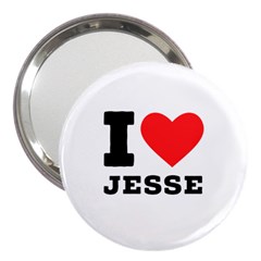 I Love Jesse 3  Handbag Mirrors by ilovewhateva