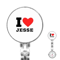 I Love Jesse Stainless Steel Nurses Watch by ilovewhateva