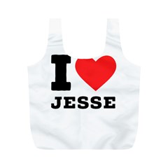 I Love Jesse Full Print Recycle Bag (m) by ilovewhateva