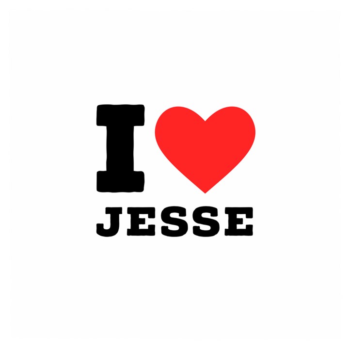 I love jesse Wooden Puzzle Square