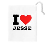 I love jesse Drawstring Pouch (5XL) Front