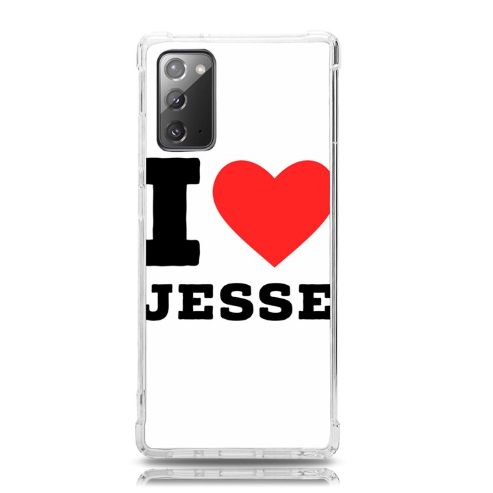 I love jesse Samsung Galaxy Note 20 TPU UV Case