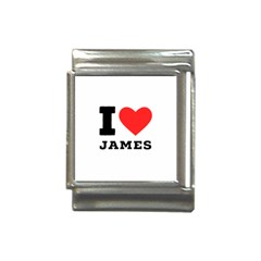 I Love James Italian Charm (13mm) by ilovewhateva