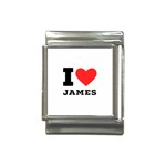 I love James Italian Charm (13mm) Front