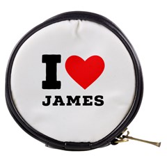 I Love James Mini Makeup Bag by ilovewhateva