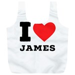 I love James Full Print Recycle Bag (XL) Back