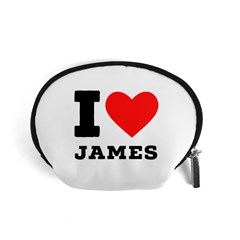 I Love James Accessory Pouch (small) by ilovewhateva