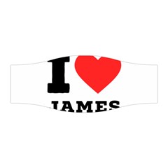 I Love James Stretchable Headband by ilovewhateva