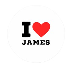 I Love James Mini Round Pill Box (pack Of 3) by ilovewhateva