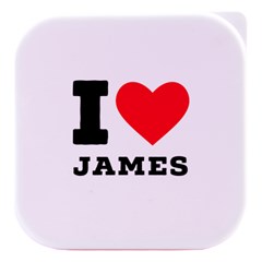 I Love James Stacked Food Storage Container by ilovewhateva