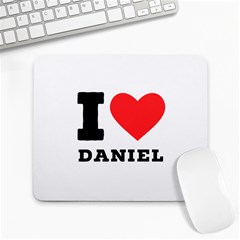 I Love Daniel Large Mousepad by ilovewhateva