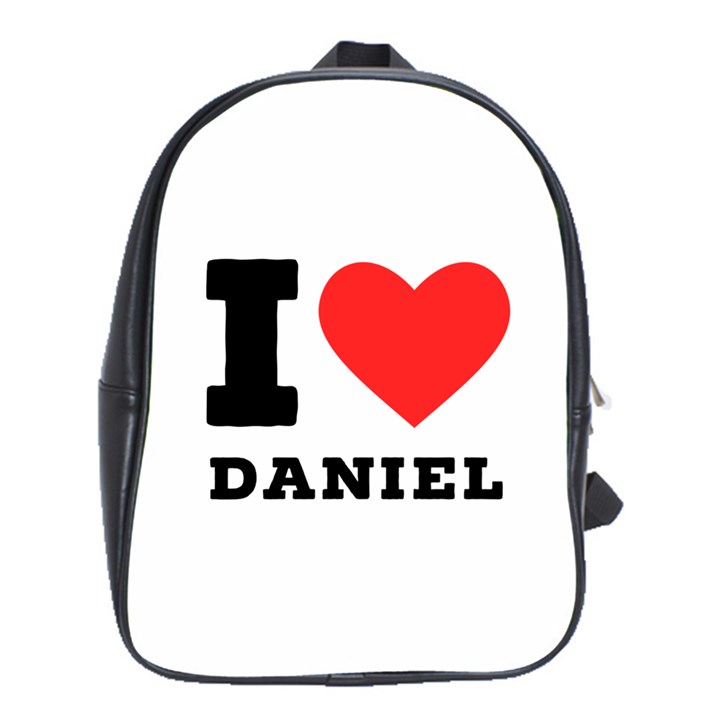 I love Daniel School Bag (Large)