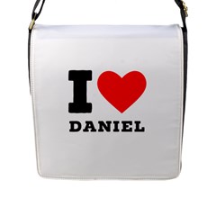 I Love Daniel Flap Closure Messenger Bag (l) by ilovewhateva