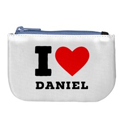 I Love Daniel Large Coin Purse by ilovewhateva