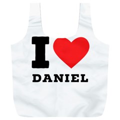 I Love Daniel Full Print Recycle Bag (xxl) by ilovewhateva