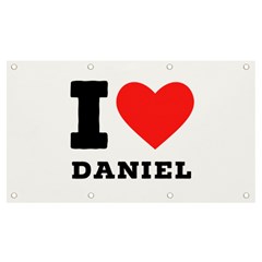 I Love Daniel Banner And Sign 7  X 4  by ilovewhateva