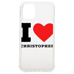 I Love Christopher  Iphone 12 Mini Tpu Uv Print Case	 by ilovewhateva