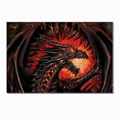 Dragon Fire Postcards 5  X 7  (pkg Of 10) by Semog4