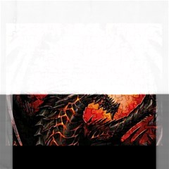 Dragon Fire Rectangular Jigsaw Puzzl by Semog4