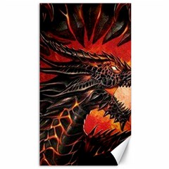 Dragon Fire Canvas 40  X 72  by Semog4