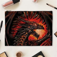 Dragon Fire Cosmetic Bag (xl) by Semog4