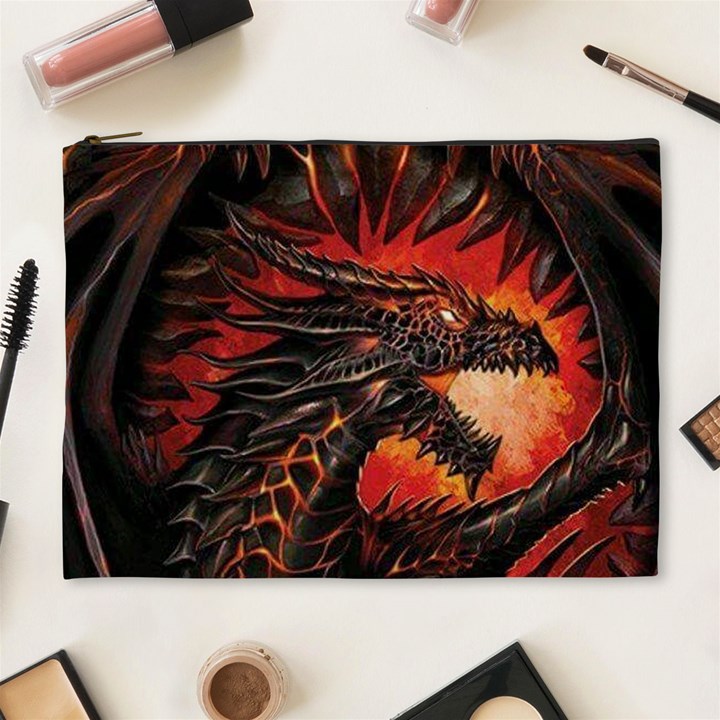 Dragon fire Cosmetic Bag (XL)