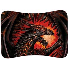 Dragon Fire Velour Seat Head Rest Cushion by Semog4