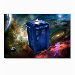 The Police Box Tardis Time Travel Device Used Doctor Who Postcards 5  X 7  (pkg Of 10) by Semog4