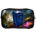 The Police Box Tardis Time Travel Device Used Doctor Who Toiletries Bag (Two Sides) Front