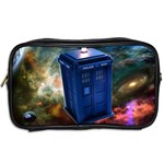 The Police Box Tardis Time Travel Device Used Doctor Who Toiletries Bag (Two Sides) Back