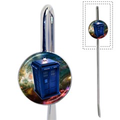 The Police Box Tardis Time Travel Device Used Doctor Who Book Mark by Semog4