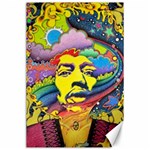 Psychedelic Rock Jimi Hendrix Canvas 24  x 36  23.35 x34.74  Canvas - 1