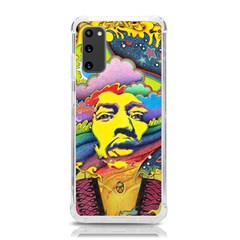 Psychedelic Rock Jimi Hendrix Samsung Galaxy S20 6 2 Inch Tpu Uv Case by Semog4